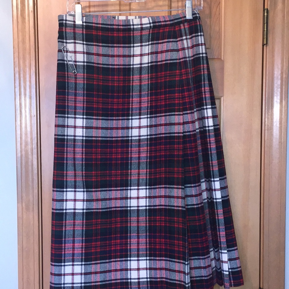 Burberry Vintage Check Wool Kilt 12 - Picture 5 of 8